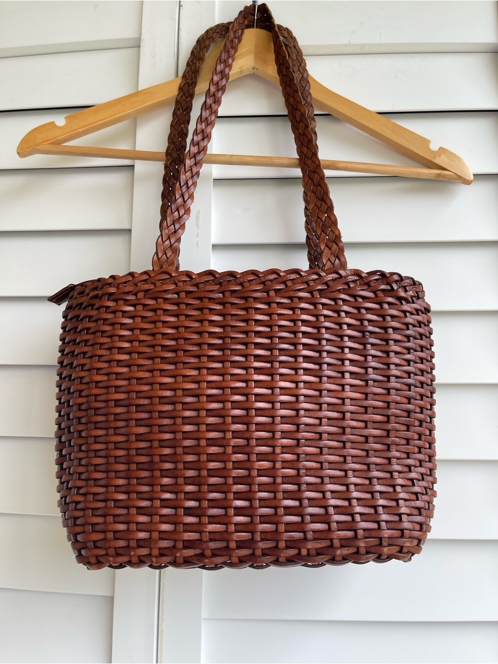 Ellepi  Handmade Woven Leather Tote | Genuine Leather | Made in Italy